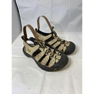Keen Newport Water Hiking Sandals Mens Size 9 26cm Brown Leather Outdoor